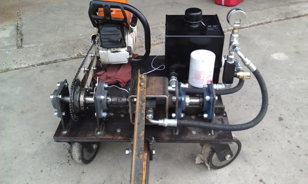 Chainsaw Dyno bring saws to there knees. Build from start to end with video