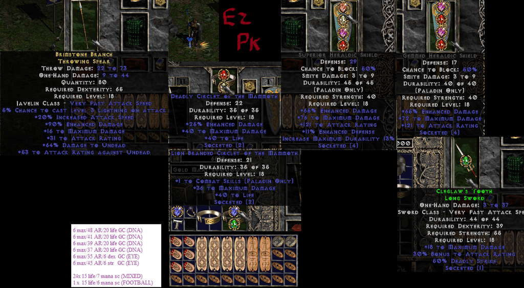 Top Top Lvl 18 Lld Paladin Ft Topic d2jsp