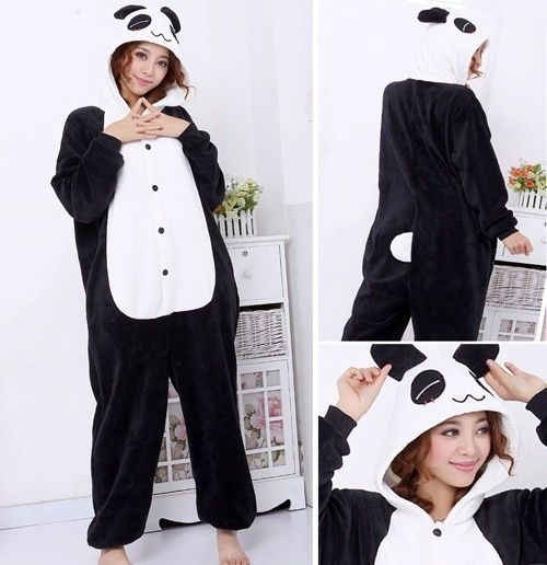 Unisex Adult Kigurumi Pajamas Anime Cosplay Costume Onesie Sleepwear