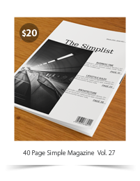 25 Pages Simple Magazine Vol61 - 5