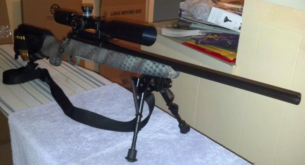 How to install a bipod on a remington 770 7mm