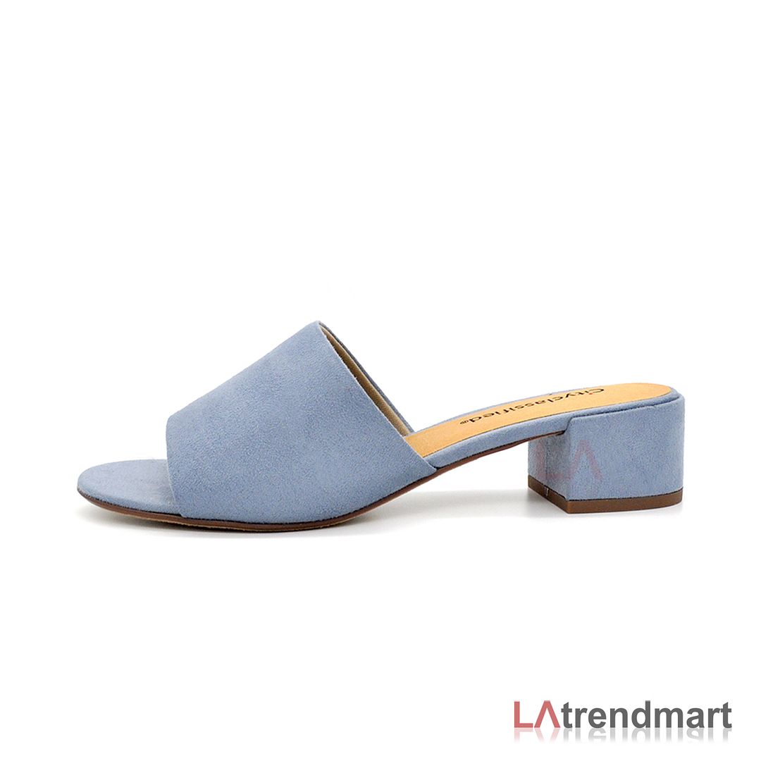 backless open toe heels