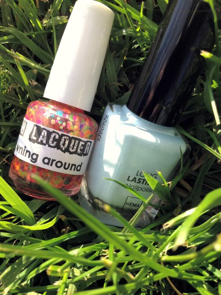 hema 442 et lush lacquer clowning around
