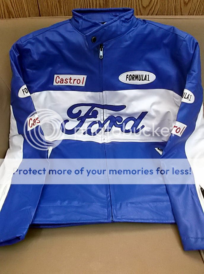 Ford racing lightweight nylon jacket #9